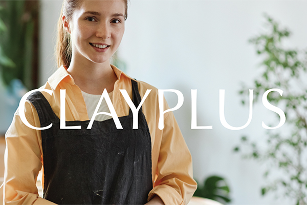 Clayplus ceramic artist in her studio